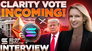  Trump Strikes CLARITY Deal!🚨Vote Incoming!🔥INTERVIEW Solana Policy Institute Kristen Smith
