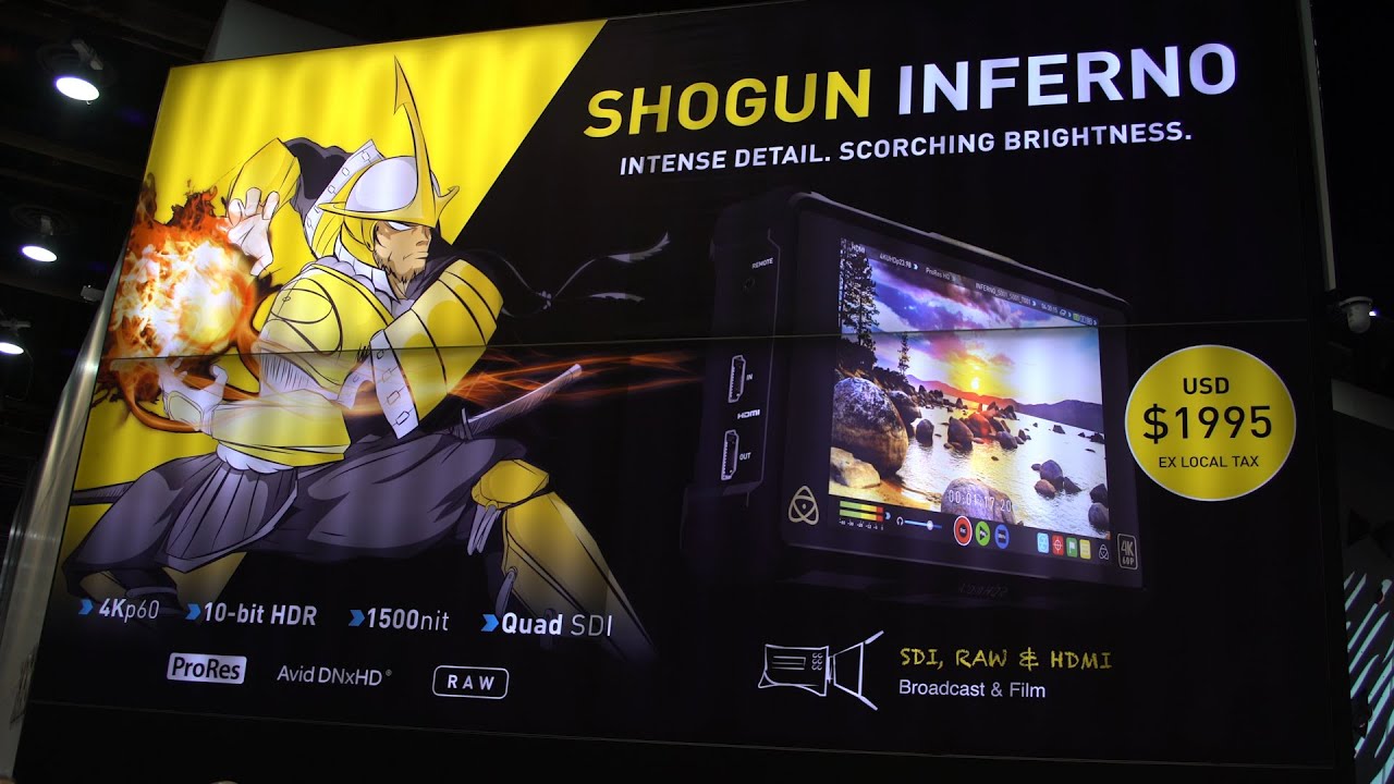 Видеорекордер Atomos Shogun Inferno с кейсом