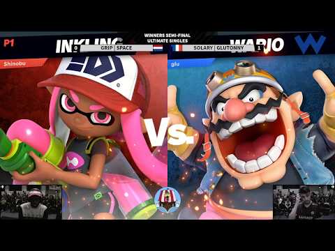 Valhalla III - GRIP | Space (Inkling) Vs. Solary | Glutonny (Wario) - Winners Semis - Ultimate
