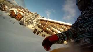 preview picture of video 'Vacances Snowboard La Plagne Février 2013'