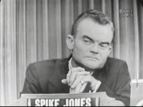 What's My Line? - Spike Jones; Steve Allen [panel] (Jul 4, 1954)