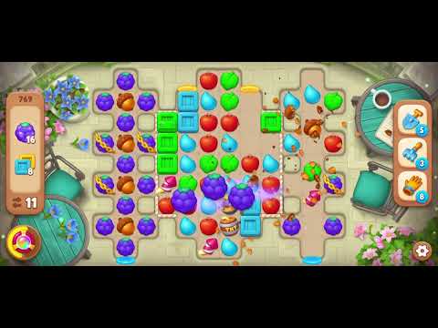 Gardenscapes Level 769