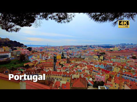 🇵🇹 Lisbon, Alfama Distric – Walking Tour 4K – March 2023