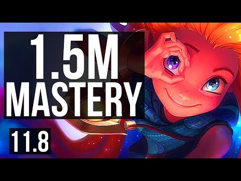 ZOE vs LUCIAN (MID) | 3/0/10, 1100+ games, 1.5M mastery, Rank 9 Zoe | KR Challenger | v11.8