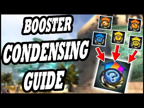 Condensing Boosters, Saving Space - Guild Wars 2 Guide