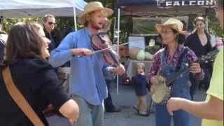Handsome Molly - Busking and Dancing in Grant Park Farmers Market