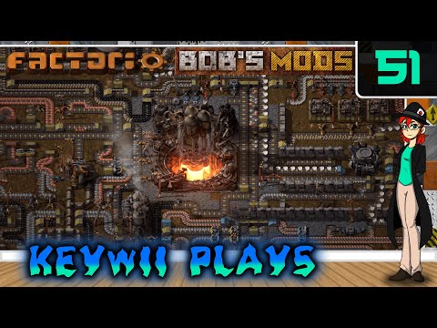Keywii Plays Factorio (51) Bob's Mods (05/08/2017)