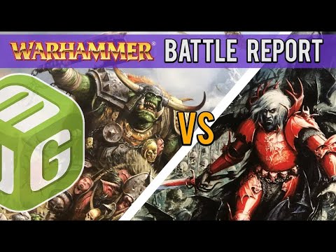 Orcs and Goblins vs Vampire Counts Warhammer Fantasy Battles Ep 39