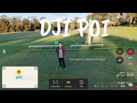 The Ultimate Dji Mini 4 Pro Spotlight Poi Feature Unveiled! #dji #drone #viral