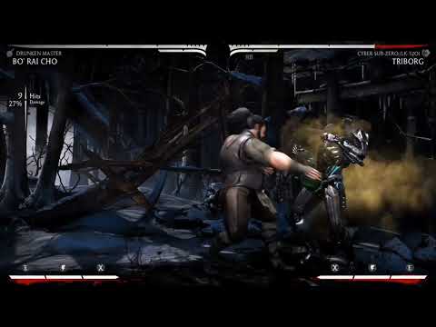 Some Drunken Master Bo' Rai Cho combos - Mortal Kombat X