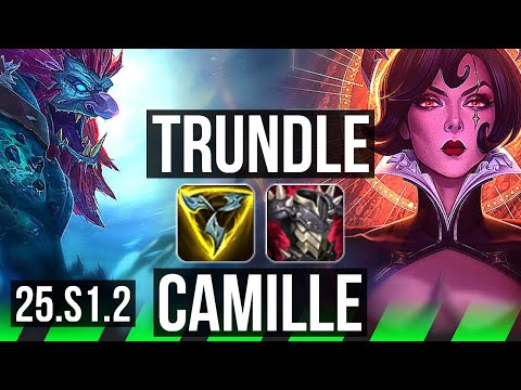 TRUNDLE vs CAMILLE (JGL) | Rank 1 Trundle, Legendary | BR Grandmaster | 25.S1.2