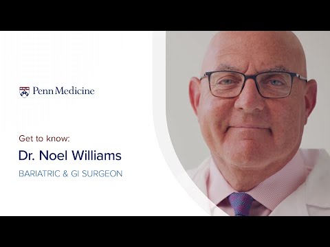 Meet Dr. Noel N. Williams, MD, Bariatric & GI Surgeon