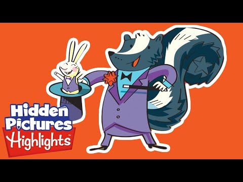 Hidden Pictures Puzzle #7 - 2020 - Can You Find All The Objects?