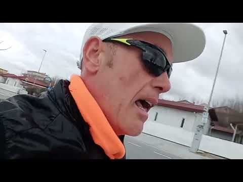 Il mio ultimo lungo prima della Maratona di Milano, 36k commentati in diretta...  :) :)