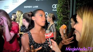 Kearran Giovanni at Audi & Derek Lam's Emmy Week Kick Off Party @KearranGiovanni video