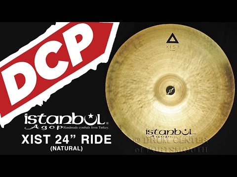 Istanbul Agop Xist Natural Ride Cymbal 24" image 2