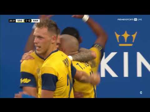 UEFA Champions League. T. Teuma goal (Royale Union SG 1:0 Rangers)