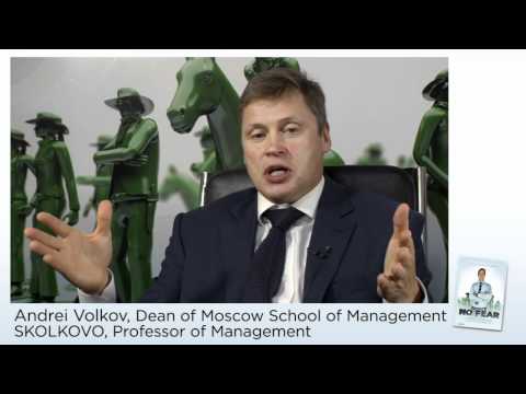 Andrei Volkov, Dean of Moscow School of Management SKOLKOVO