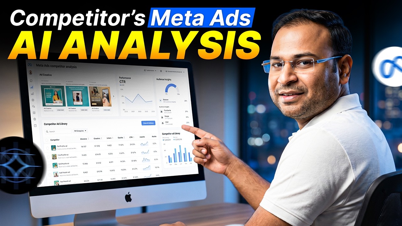 Winning Meta Ads Strategy Faster Than 99% Marketers using AI - Umar Tazkeer