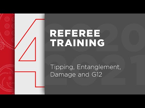 VRC Change Up - Referee Training - Chapter 4: Tipping, Entanglement, Damage & G12