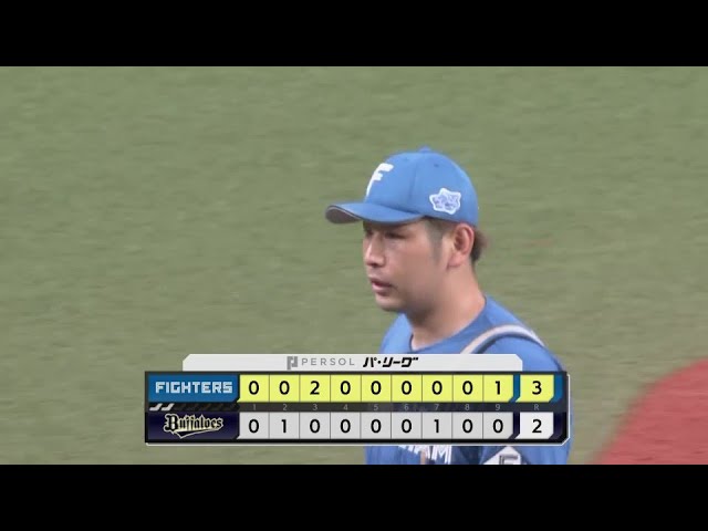 【9回裏】完投勝利!! ファイターズ・加藤貴之 9回2失点の好投で自身初の2桁勝利達成!!  2024年9月22日 オリックス・バファローズ 対 北海道日本ハムファイターズ