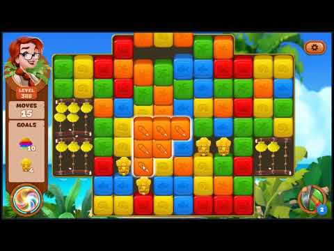 Lost Island Blast Adventure Level 388 - NO BOOSTERS 🏝️ | SKILLGAMING ✔️