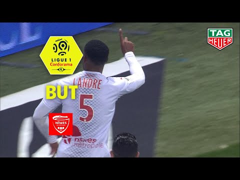But Loïck LANDRE (43') / OGC Nice - Nîmes Olympique (1-3)  (OGCN-NIMES)/ 2019-20