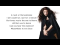 Lorde - The Louvre (lyrics)