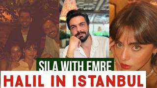 Sila Turkoglu with Emre !Halil Ibrahim Ceyhan in Istanbul