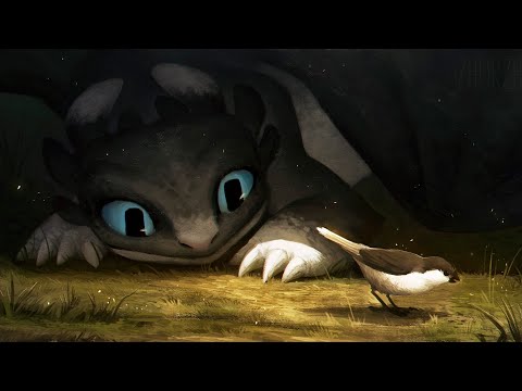 Dart The Night Light Fury Tribute (Girl)-AMV