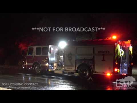 01-16-17 Pratt, KS - Fire Crews Respond to Downed Power Lines