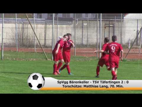 Kreisklasse NW: SpVgg Bärenkeller - TSV Täfertingen
