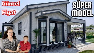 SÜPER MODEL 110 m² 2+1 PREFABRİK ÇELİK EV TURU ve FİYATI - Yalıtım Prefabricated Home Price Cost