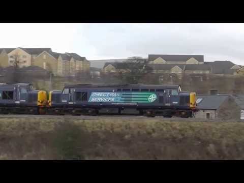37605/37602 6k73 Sellafield - Crewe flask train, 8th February 2014