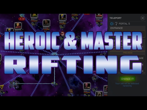 Heroic & Master Rifts!!!