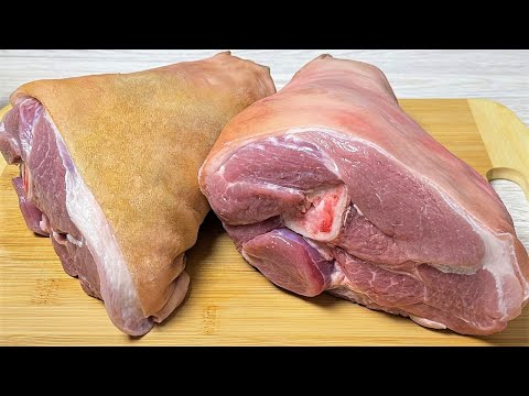 💯Technik zum Kochen von Schweinshaxen auf Deutsch! Trick, das die ganze Welt erobert hat! Eisbein