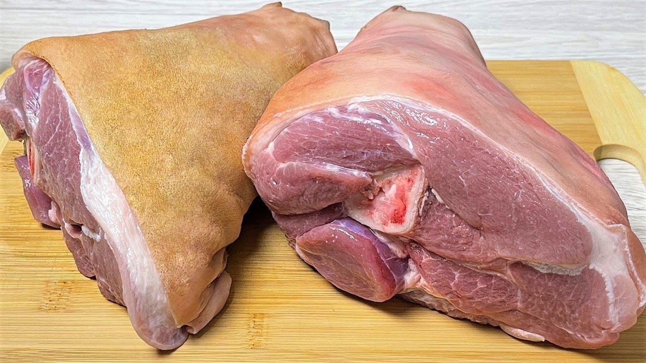 💯Technique for cooking pork knuckle in German! Trick that has conquered the whole world! Pork knuckl
