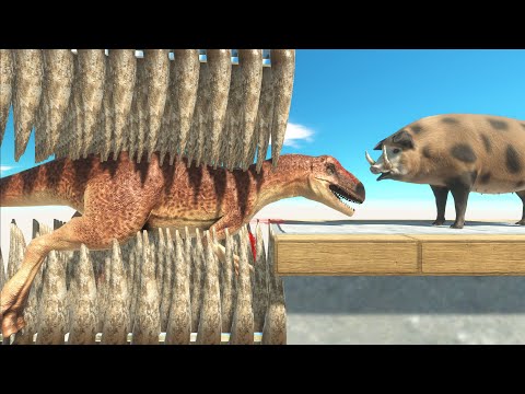 Bone Spike Squeeze Trap - Animal Revolt Battle Simulator