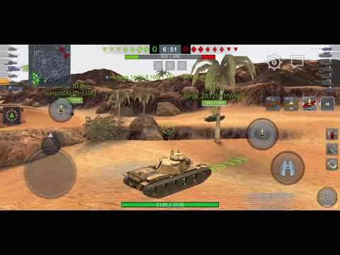 (wot blitz) t95e6 진짜갓탱