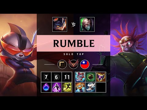 Rumble Top vs Singed - TW Grandmaster Patch 25.13