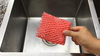 Put a Fruit Net in the Sink. You Won’t Believe What Happens Next!