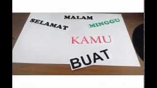 Download lagu Good Saturday Night ( Selamat Malam Minggu - Stop motion Text ) mp3