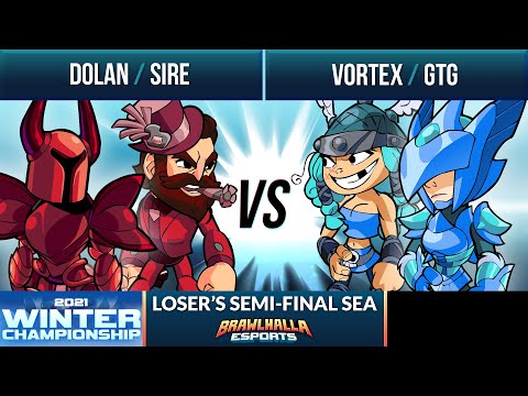 Dolan & Sire vs Vortex & GTG - Loser's Semi-Final - Winter Championship 2021 - SEA 2v2