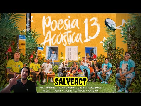AS DUPLAS VIERAM FORTE Salveact Poesia Acústica #13 | REACT