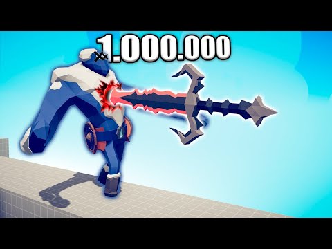 1.000.000 DAMAGE UNDERWORLD SWORD vs UNITS - TABS | Totally Accurate Battle Simulator 2023