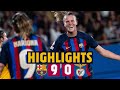 BARÇA 9 – 0 BENFICA | HIGHLIGHTS UWCL ?⚽