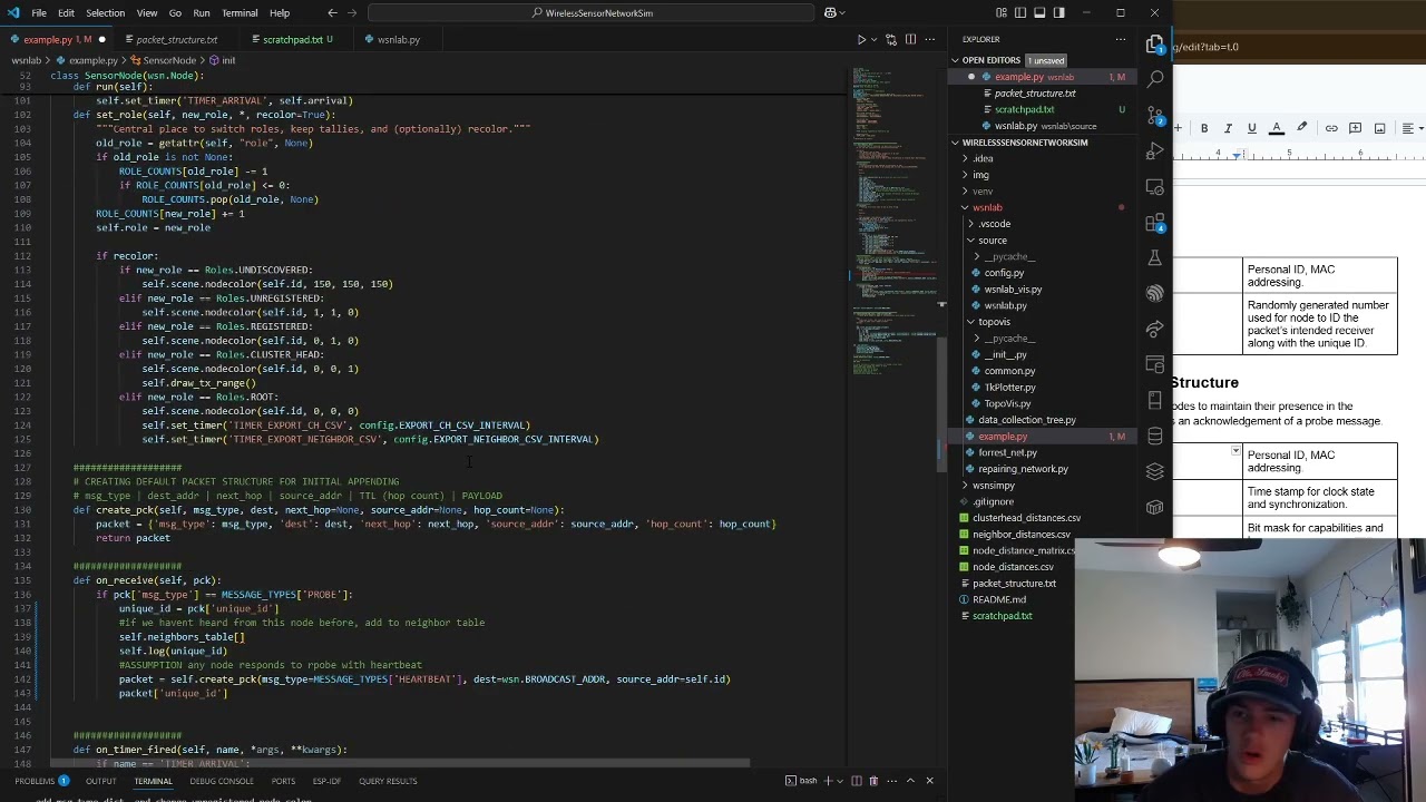 Wireless Sensor Networks Simulation - Session 1