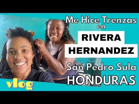 Getting My Hair Braided in Rivera Hernandez l San Pedro Sula Honduras 🇭🇳 2024