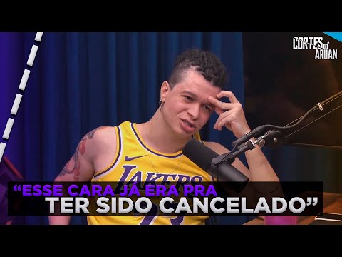 ARUAN FALA SOBRE O REZENDE NO FLOW PODCAST - Cortes do Aruan