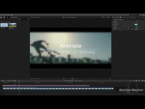 The Power of Motion Templates in Final Cut Pro - Intro